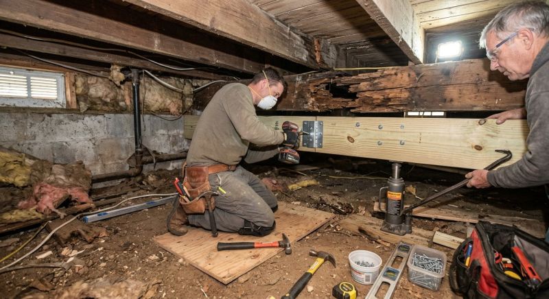 Ceiling Joist Repair in Conroe, TX