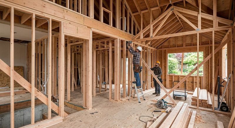 House Framing in Conroe, TX